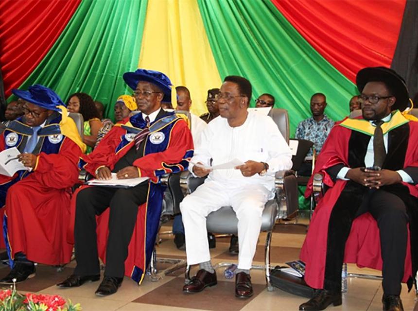 Prof. Kwesi Yankah Attends KsTU Graduation Ceremony