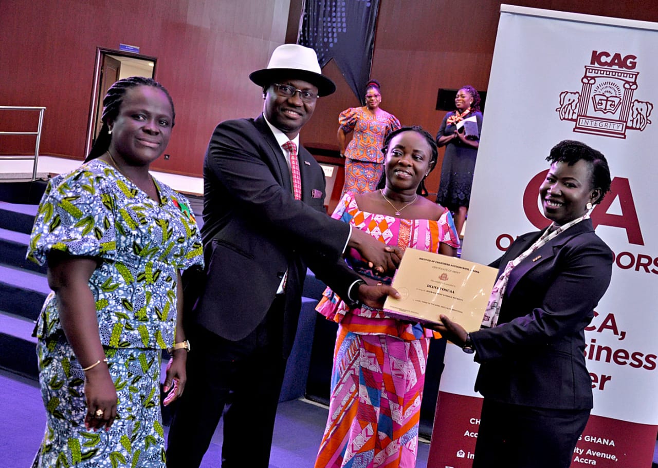 CELEBRATING WOMEN IN ACCOUNTING: KSTU’S DIANA FOSUAA ADJUDGED THE BEST FEMALE GRADUATING STUDENT FROM ICAG
