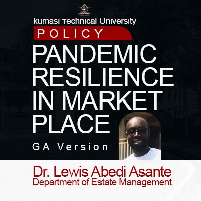 Pandemic Resilience In Marketplaces by Dr. Lewis Abedi Asante