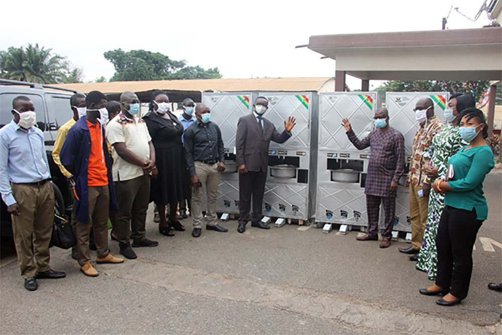 KsTU Donates Foot-Operated-Hand-Washing-Machines