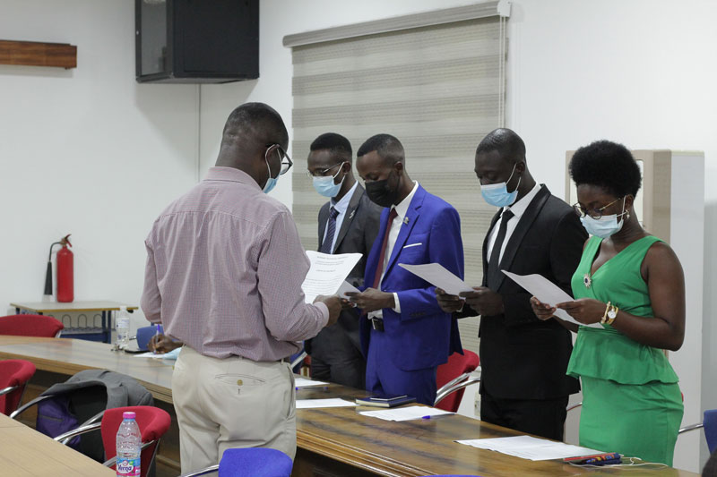 Kumasi Technical University Swears-In an Interim Management Committee of SRC