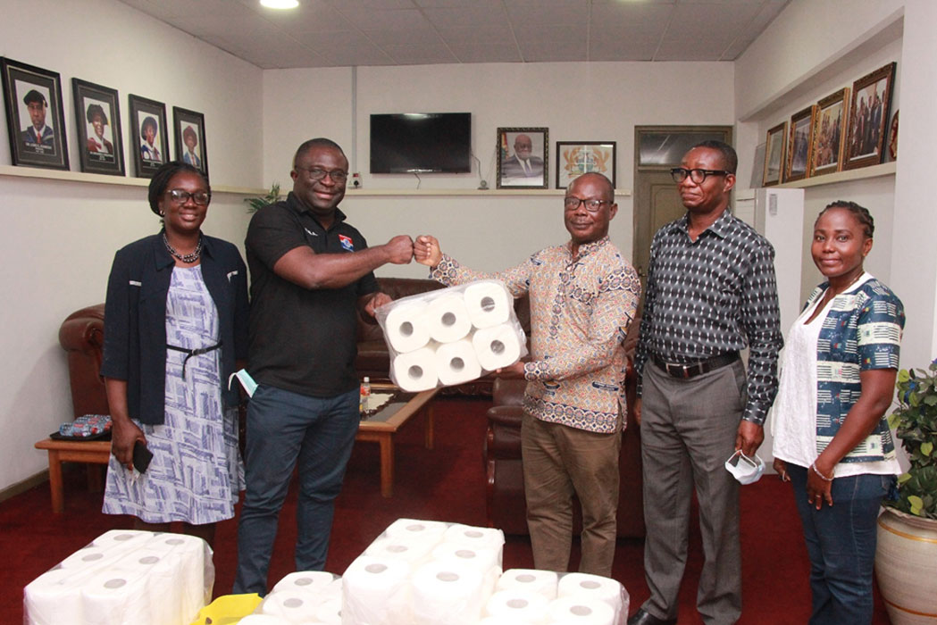 MP for Subin Constituency Donates PPE to Kumasi Technical University 