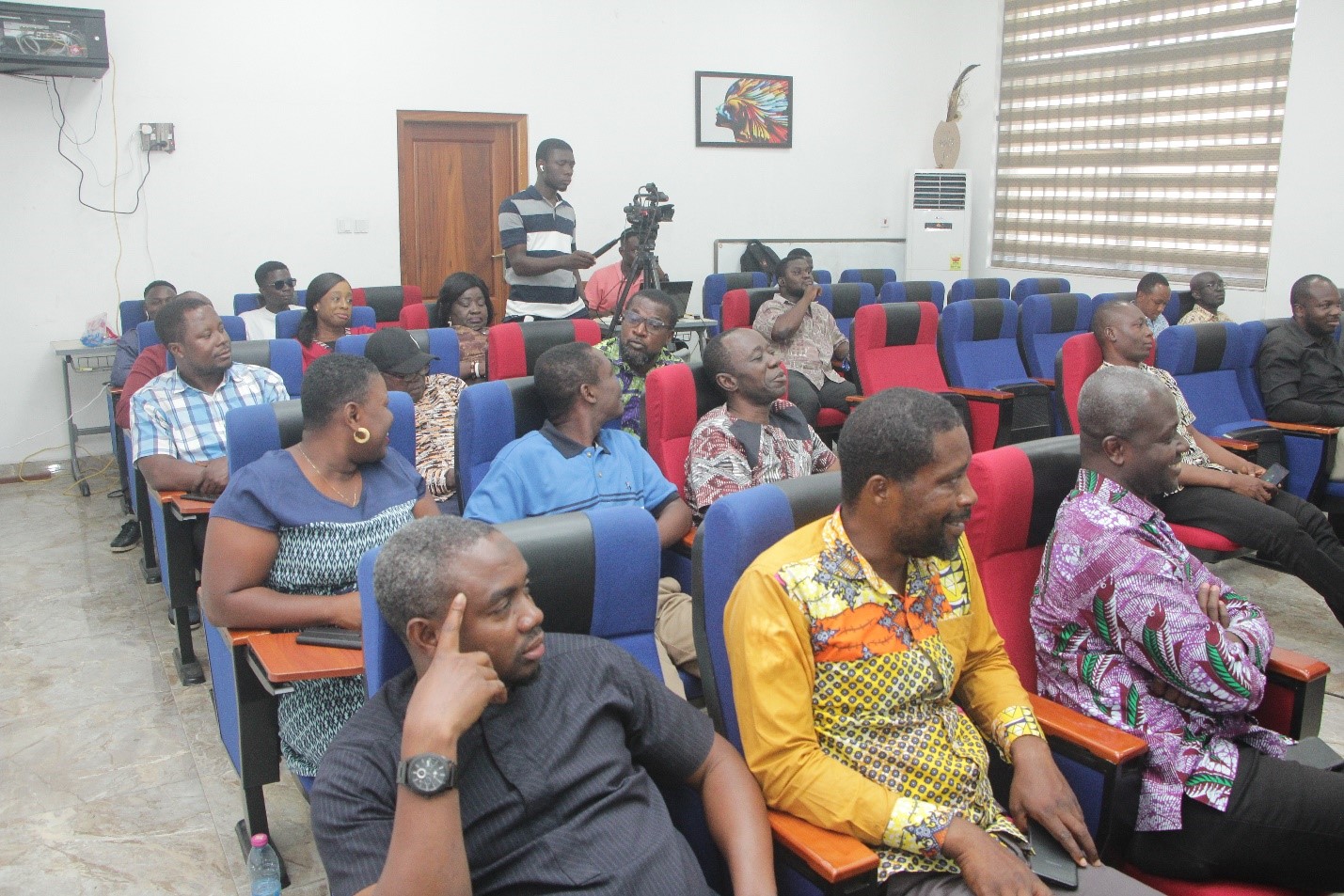 A session of some the participants at the Research Seminar