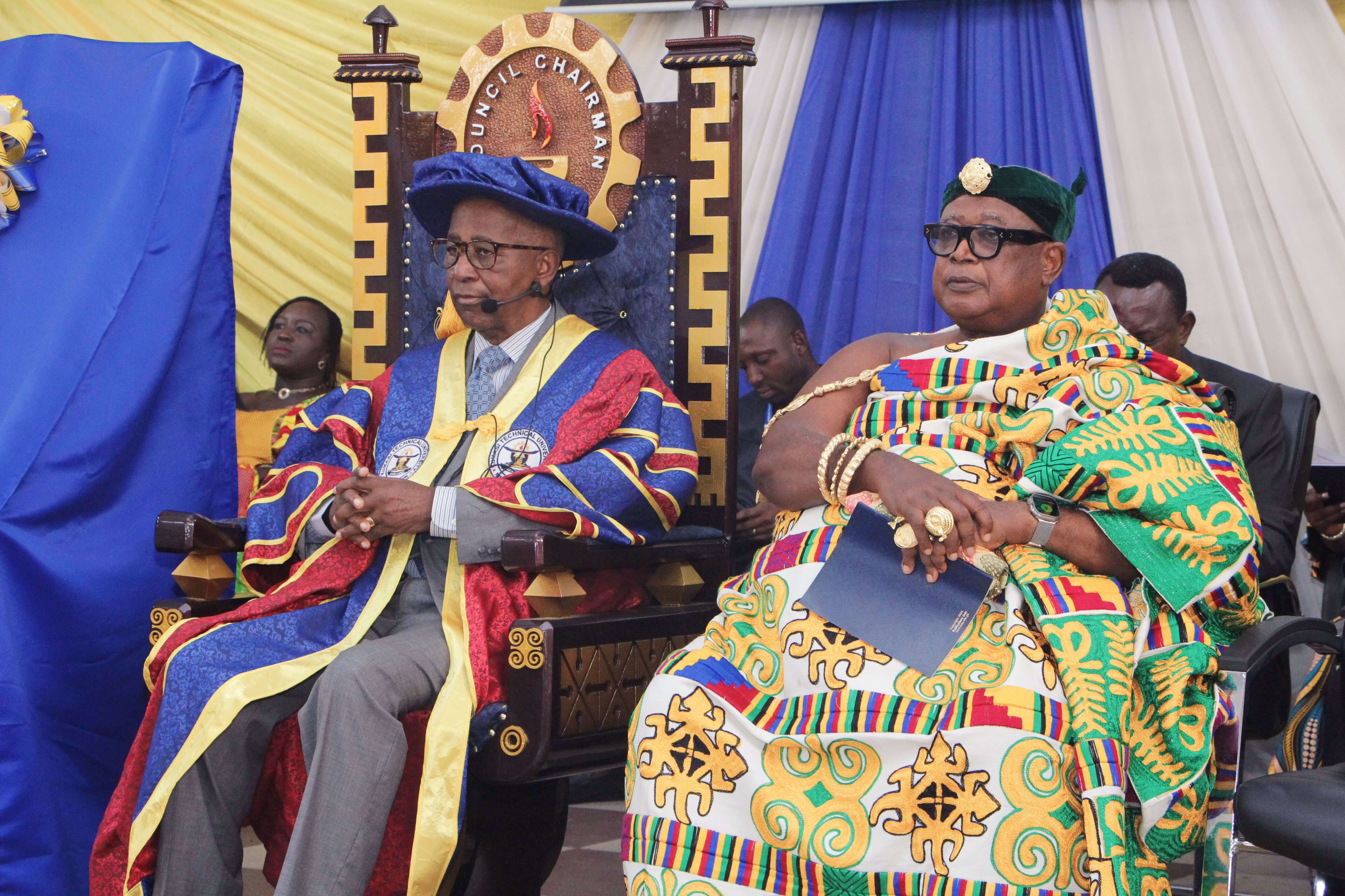 Prof. Gabriel Dwomoh Inducted as Vice-Chancellor of Kumasi Technical ...