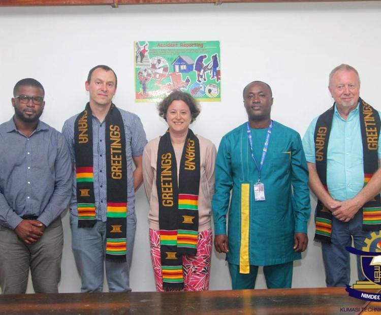 Team From Vives University Visit KsTU To Initiate Collaborative Discussion