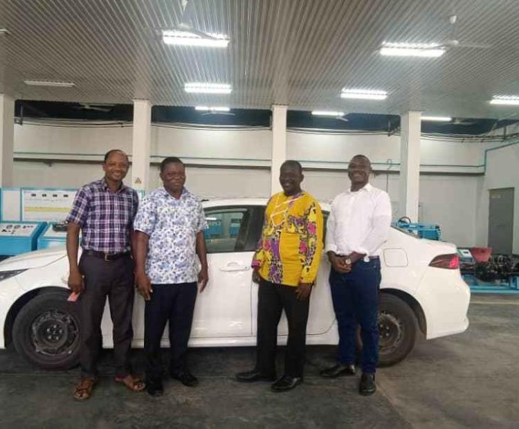 KsTU receives a Boost as AVIC International donates a Vehicle to the AVIC Workshop