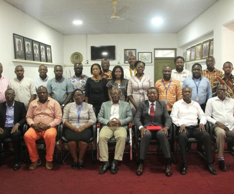 Vice-Chancellor Engages Newly Promoted Staff