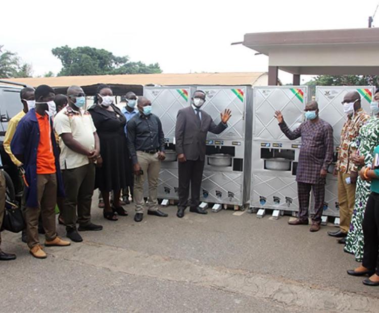 KsTU Donates Foot-Operated-Hand-Washing-Machines