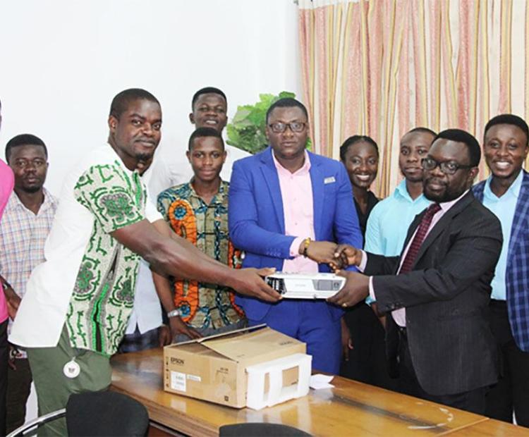 Students’ Representative Council of KsTU Donates to The University