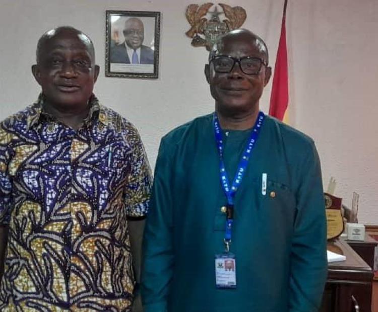 The Vice-Chancellor of KsTU Pays a Working Visit to the Ashanti Regional Minister