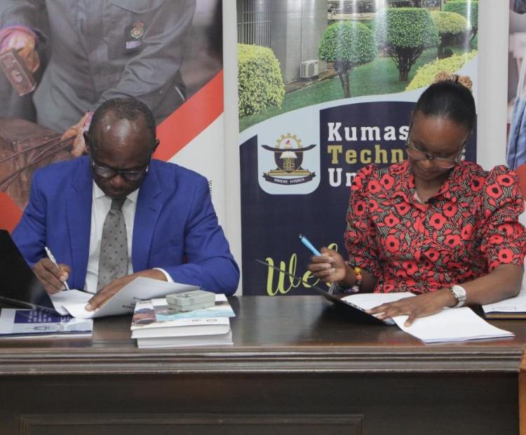 KsTU Signs MoU with Design Technology Institute to Boost TVET