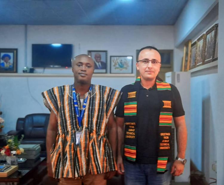 Çankırı Karatekin University’s Scholar Visits Kumasi Technical University