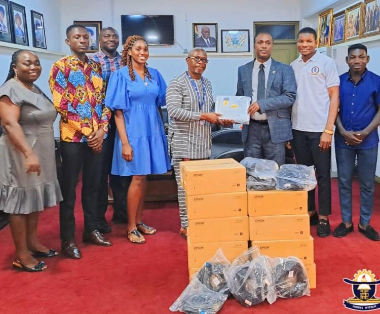 KsTU's SRC Donates Projectors Worth GH₵ 96,920 to Enhance Teaching and Learning