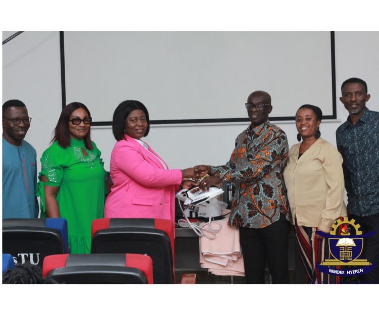 Gifty Berko (Giberky), Alumna of KsTU, Donates to the Faculty of Creative Arts and TechnologyArts and Technology 