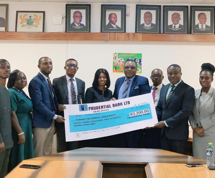 Prudential Bank Donates Projectors to Kumasi Technical University to Enhance Teaching and Learning