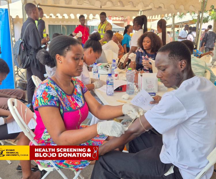 KsTU Hosts Health Screening and Blood Donation Exercise in Celebration of 70th Anniversary