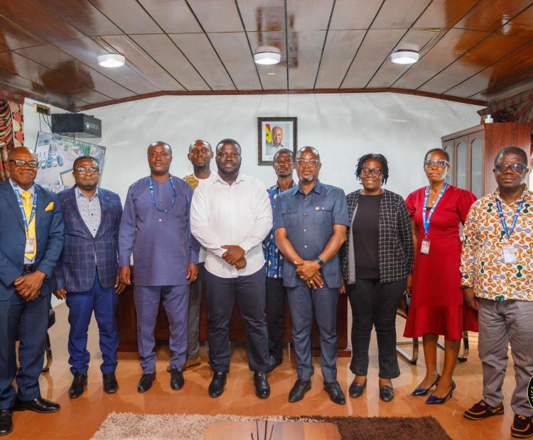 KsTU Management Pays Courtesy Call on Newly Appointed Ashanti Regional Minister