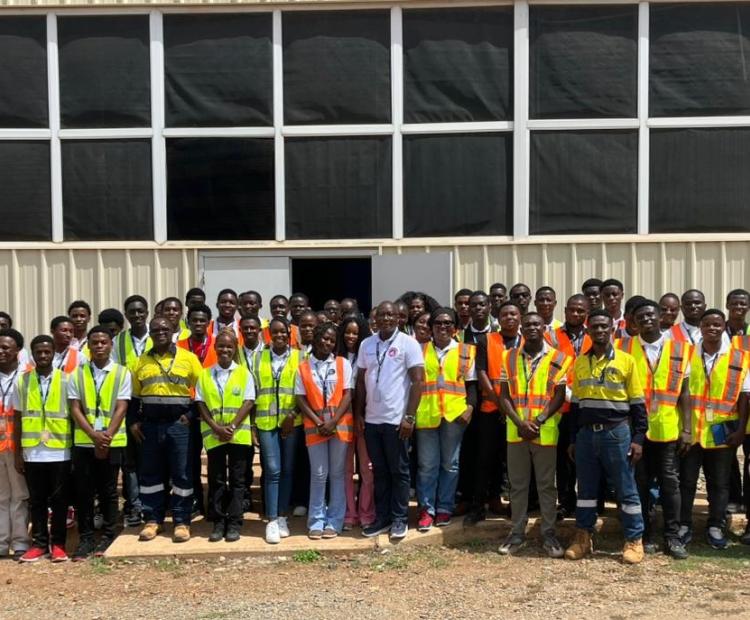 KsTU Estate Management Students Gain Practical Insights from Educational Tour to Newmont Ghana Gold Limited