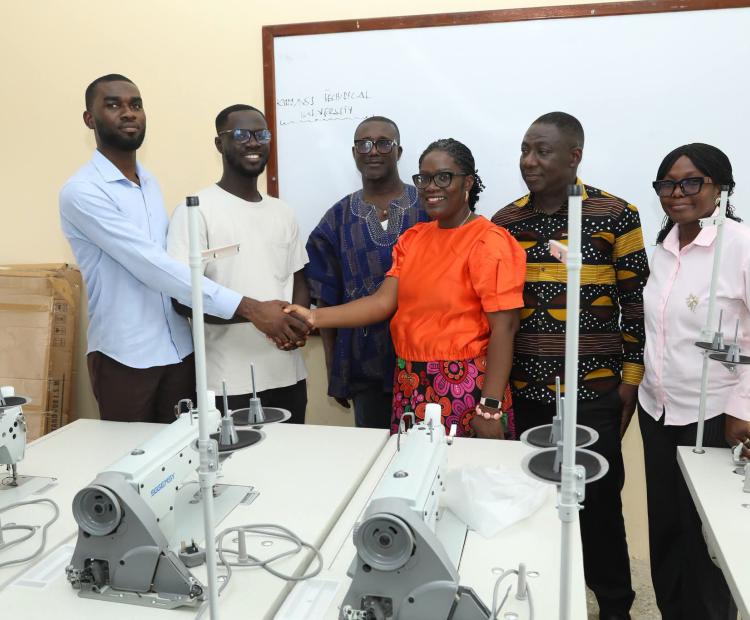 *KsTU SRC Donates Sewing and Knitting Machines to Juansa Campus*