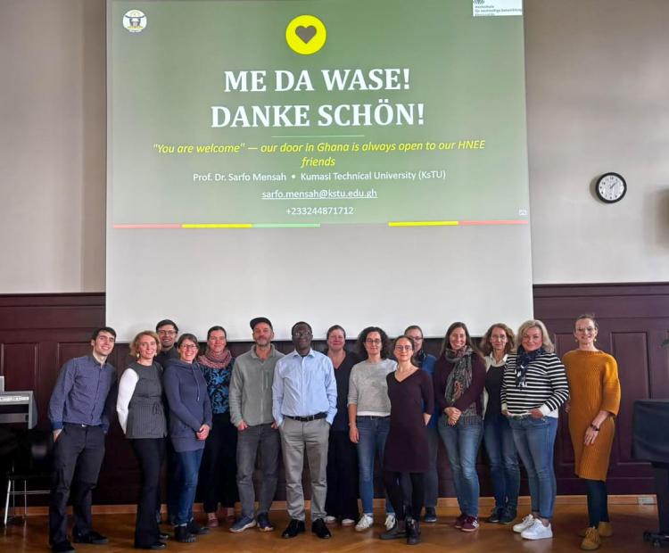 KsTU Deepens Research Partnership with German University on Campus Sustainability