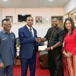  Abbi Creation University College Donates 60 Bags of Cement to KsTU for the Campus Police Post