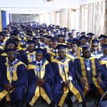 A cross-section of graduands seated during the congregation ceremony