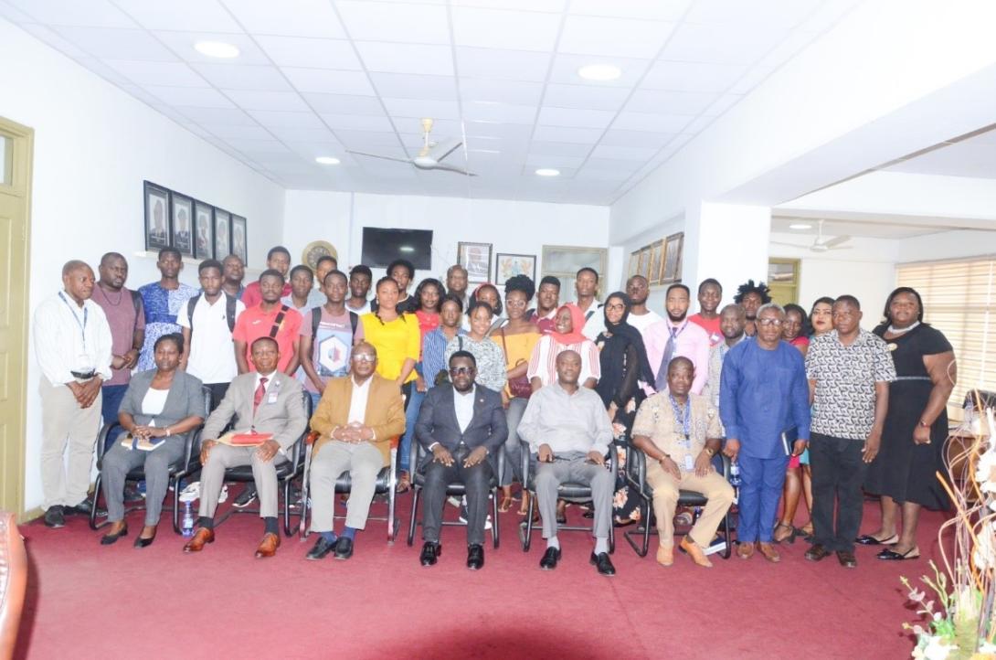  Kumasi Technical University Interacts with Its International Students 
