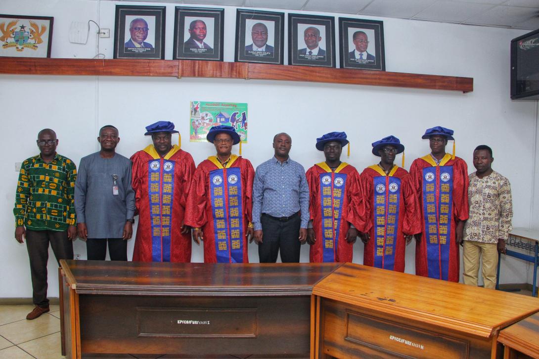SPECIAL ACADEMIC GOWNS UNVEILED FOR KsTU DEANS AND DIRECTORS: A MARK OF ACADEMIC EXCELLENCE