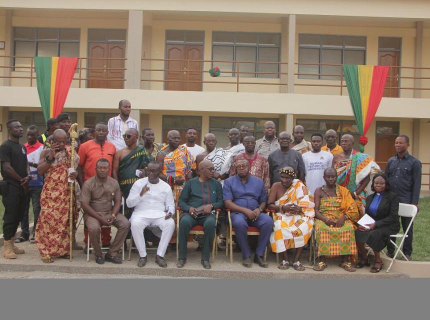 Ghana Gas Commissions A Satellite Campus for Kumasi Technical University (KsTU) At Juansa
