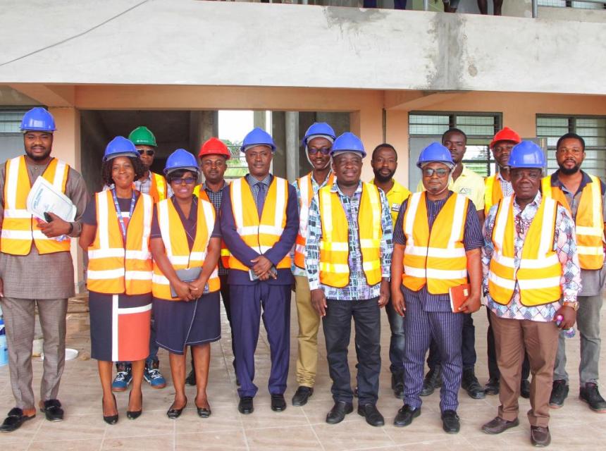 VICE-CHANCELLOR EMBARKS ON A CAMPUS VISIT AT ADAKO JACHIE