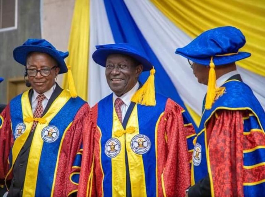 Message Of Appreciation On The Occasion Of The Investiture Of Dr. Kwame Addo Kufuor As The 1st Chancellor Of Kumasi Technical University