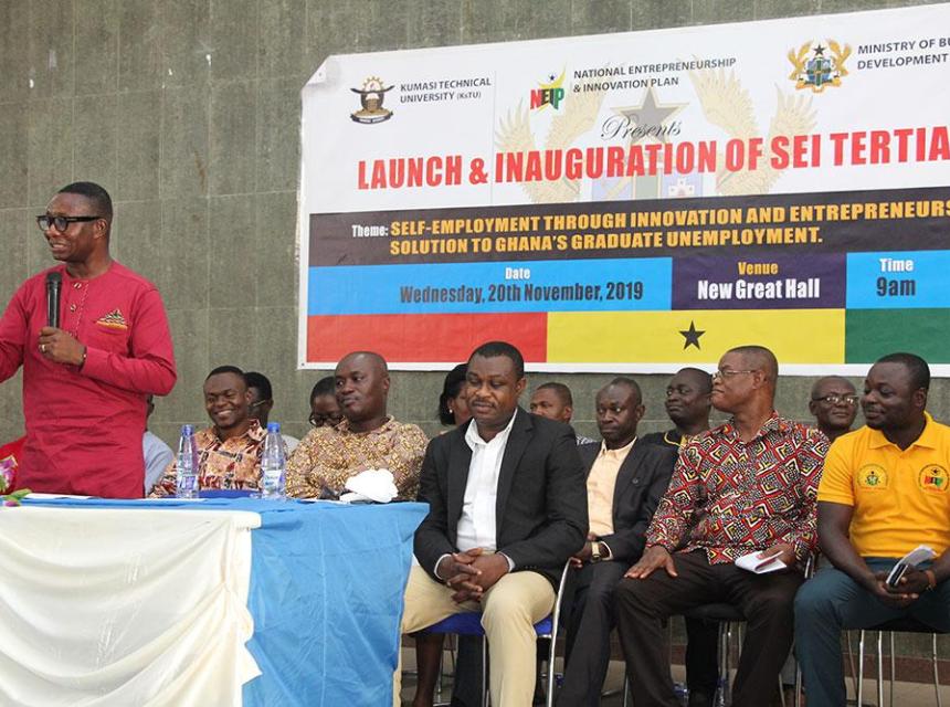 Student Entrepreneurship Initiative Launched at Kumasi Technical University