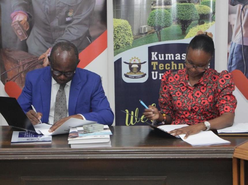 KsTU Signs MoU with Design Technology Institute to Boost TVET