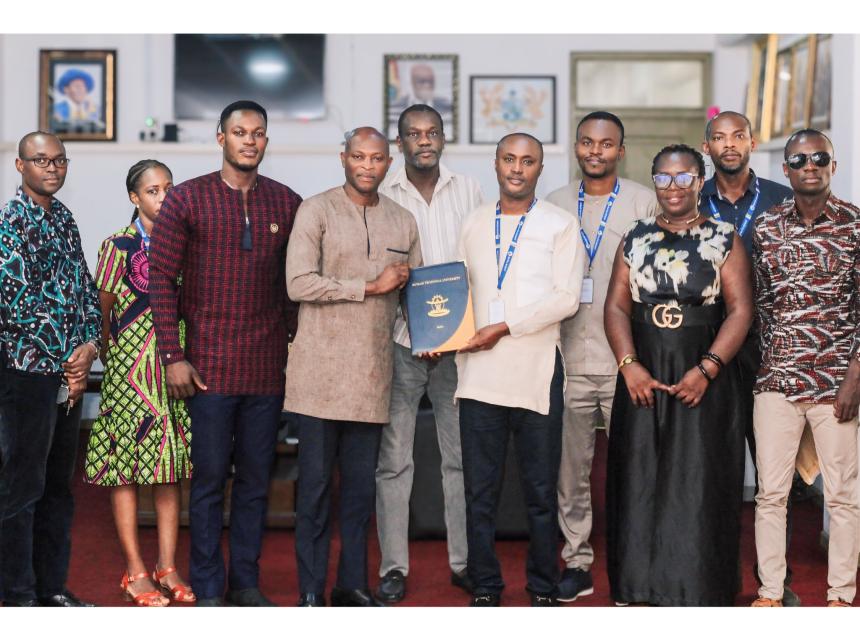 Enhancing Student Training and Industry Collaboration: KsTU signs an MoU with the Kantanka Group 