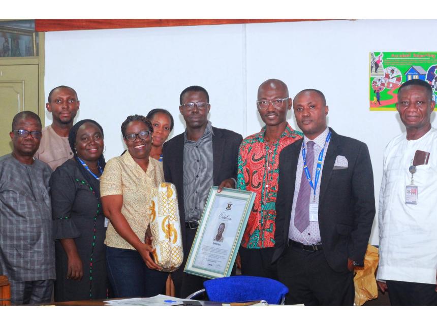 Kumasi Technical University Honours Mr. Dennis Manu as Best Internal Auditor of 2023