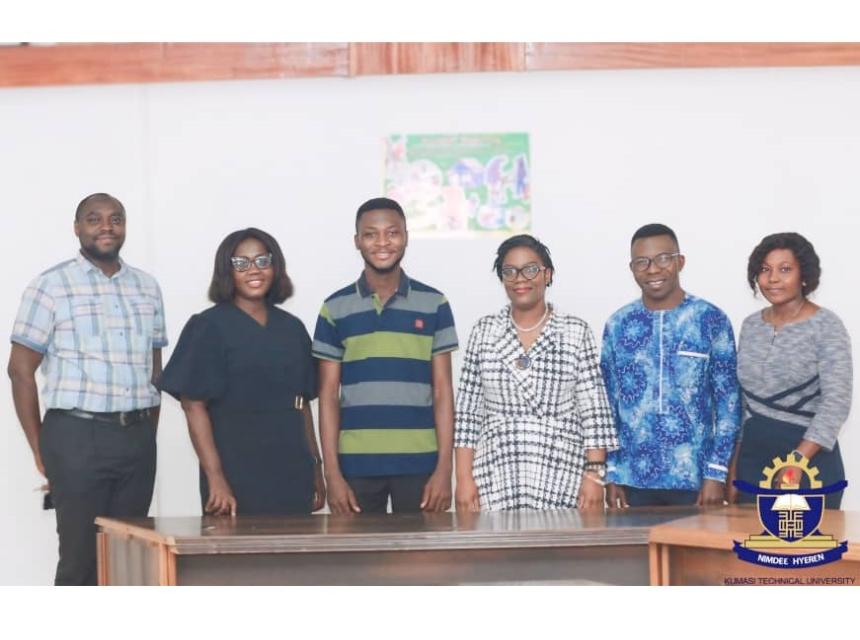 he Pro Vice-Chancellor, Ing. Prof. Abena Agyeiwaa Obiri-Yeboah (third from right),