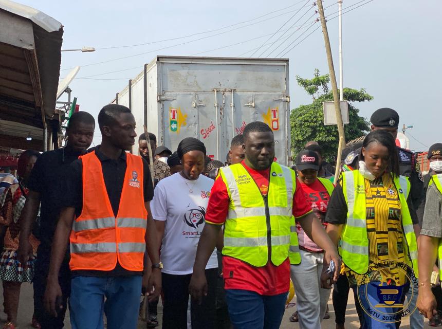 KsTU SRC Joins Regional Minister for Independence Day Clean-Up Exercise in Kumasi