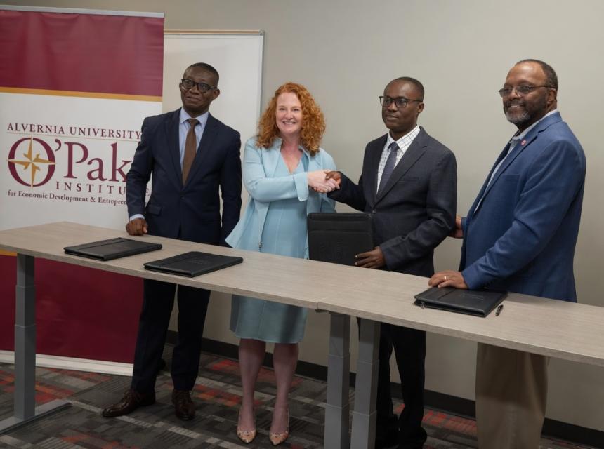 KsTU Signs MoU with Alvernia University to Drive Research Commercialisation and Academic Excellence