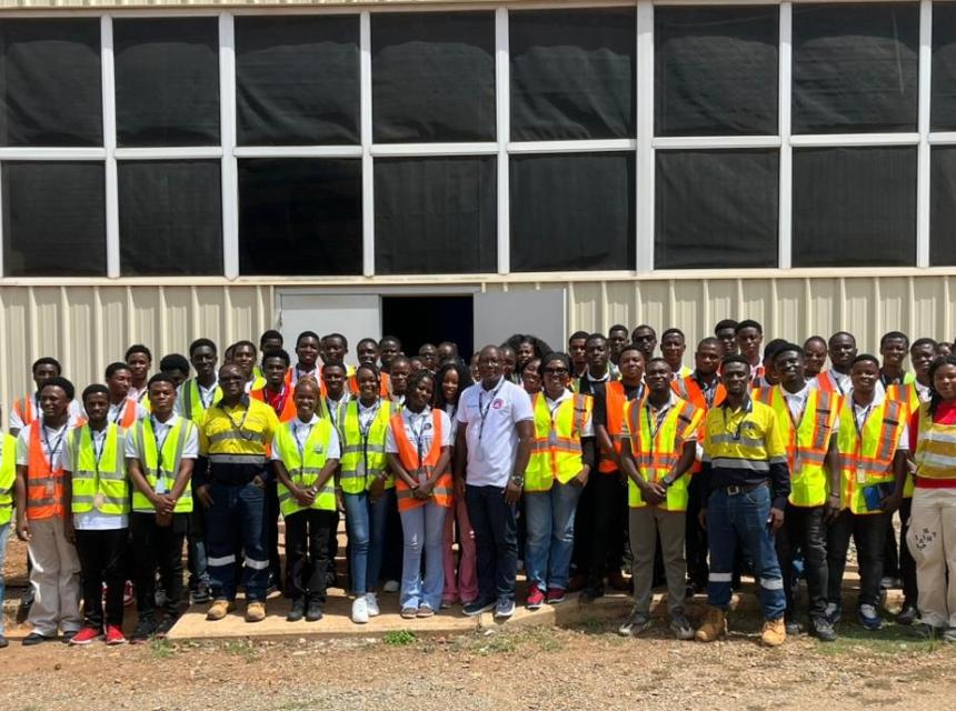 KsTU Estate Management Students Gain Practical Insights from Educational Tour to Newmont Ghana Gold Limited