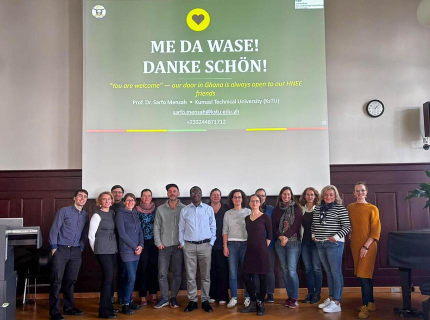 KsTU Deepens Research Partnership with German University on Campus Sustainability